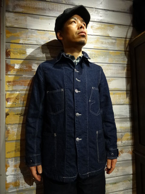 <1回試着のみ>FREEWHEELERS Ironalls デニムジャケット38 1回試着のみ>FREEWHEELERS Ironalls デニムジャケット38