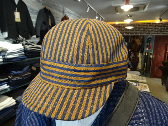 New！ FREEWHEELERS ”Guthrie” WORK CAP : OLD STAND UP