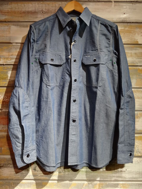 新商品 JELADO ”HERULES” シャンブレー・シャツ 新商品 JELADO ”HERULES” シャンブレー・シャツ