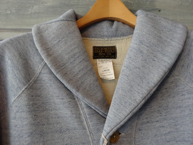 新商品 COLIMBO ”ショールカラー・スエット・カーディガン