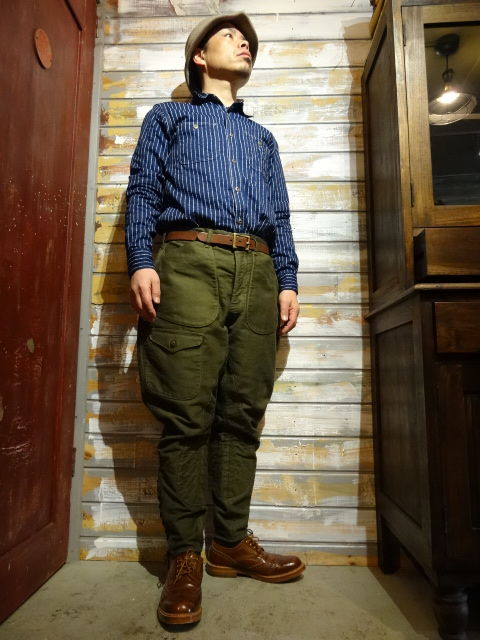 New！ FREEWHEELERS ”TIMBER CRUISER” BREECHES （Y-D OLIVE