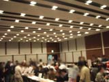 会場内