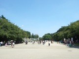 演舞後の会場