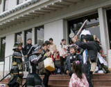 長トラ隊とふれあい