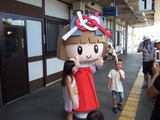 たがゆいちゃん・多賀大社前駅(近江鉄道)