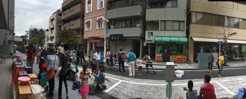 天王町流しそうめん