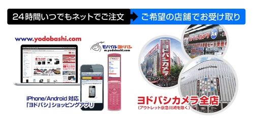 ヨドバシカメラ店舗受け取り