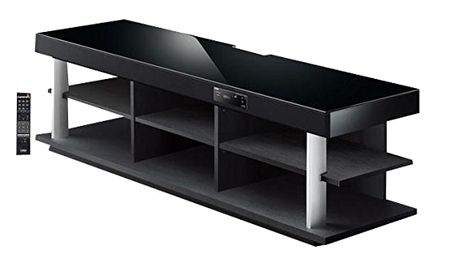 60型テレビ、DVDプレーヤー、シアターラック