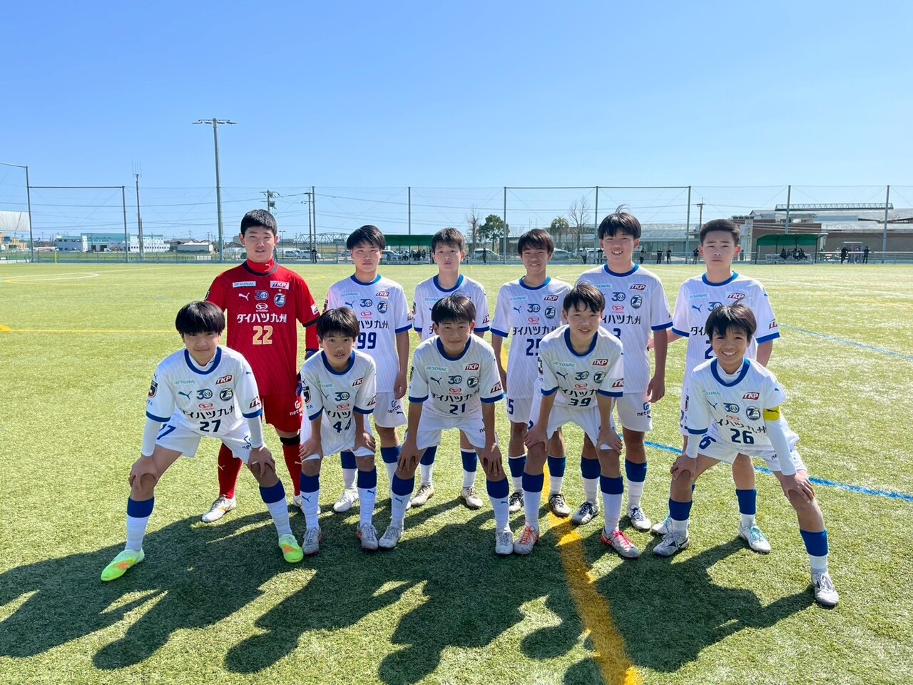 U14大分】2026 Jリーグ U-14サザンクロスB 第1試合 試合結果の