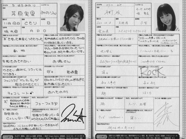 声優 茅原実里さんの字が個性的すぎる ネトゲ攻略速報 声優 茅原実里さんの字が個性的すぎる ネトゲ攻略速報
