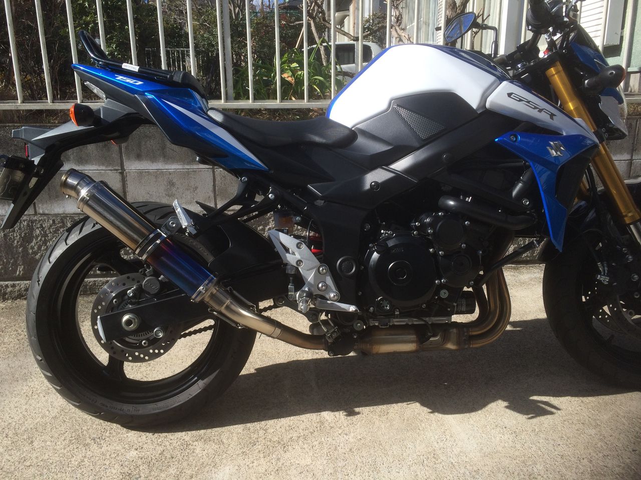 GSR750】LCIマフラーからノーマルに戻した話 : 理系人間どこまでも
