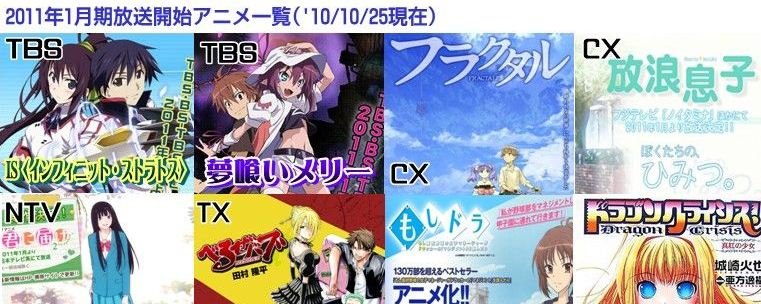 11年冬アニメヒロイン立ち絵比較 おまれの次の嫁はどの子だ 移転しました オタク Com 跡地