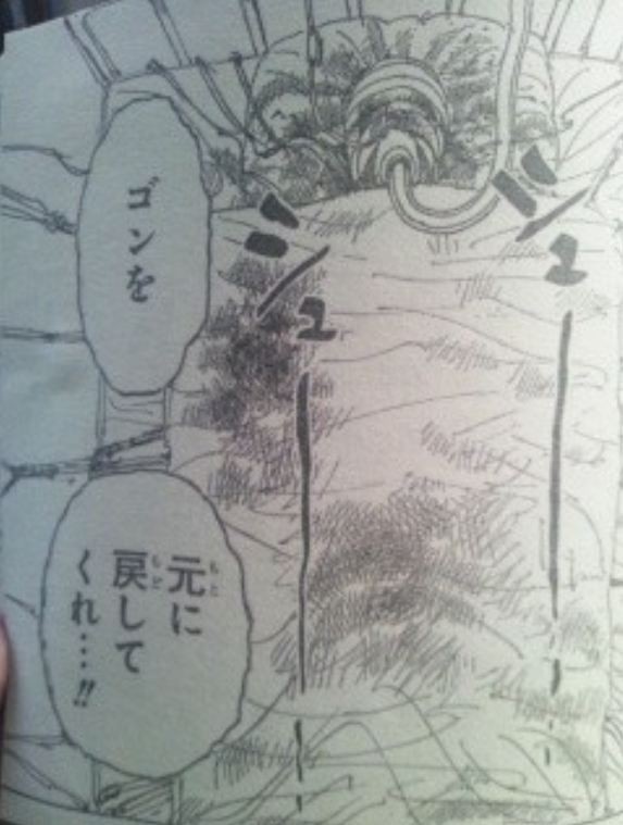 ネタバレ注意 ハンターハンター最新話でゴンさんがヤバイことに 移転しました オタク Com 跡地