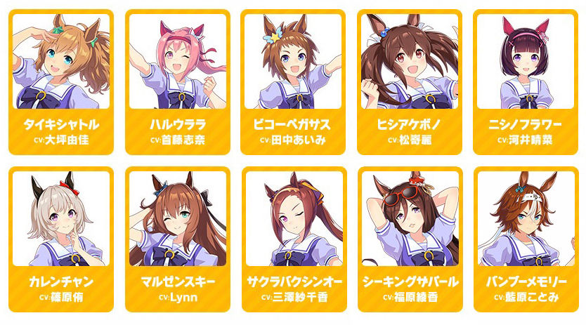 ウマ娘 プリティーダービー ウマ娘距離タイプ別分類 オタク学のすすめ ウマ娘 プリティーダービー ウマ娘距離タイプ別分類 オタク学のすすめ