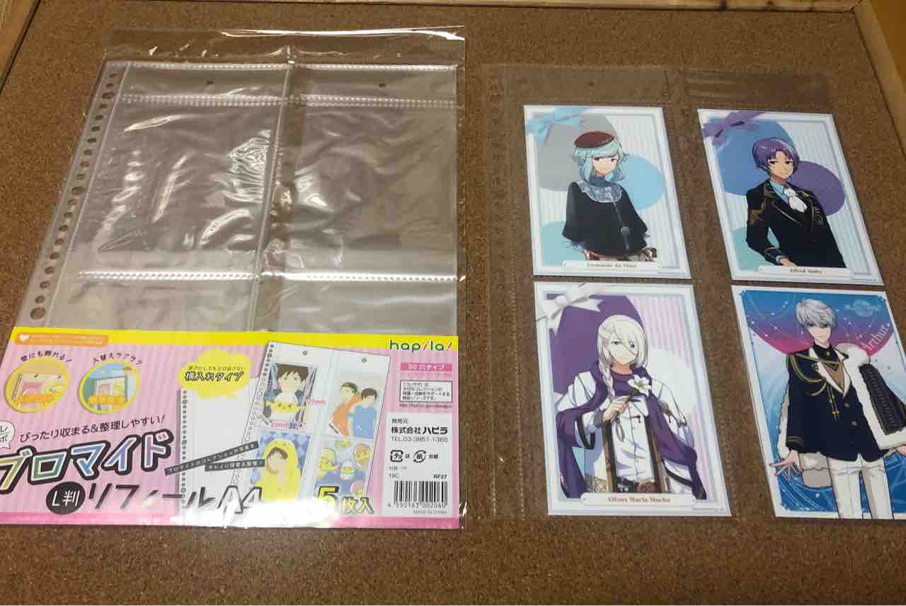個人的グッズ収納 紙類編１ さかな日記帳