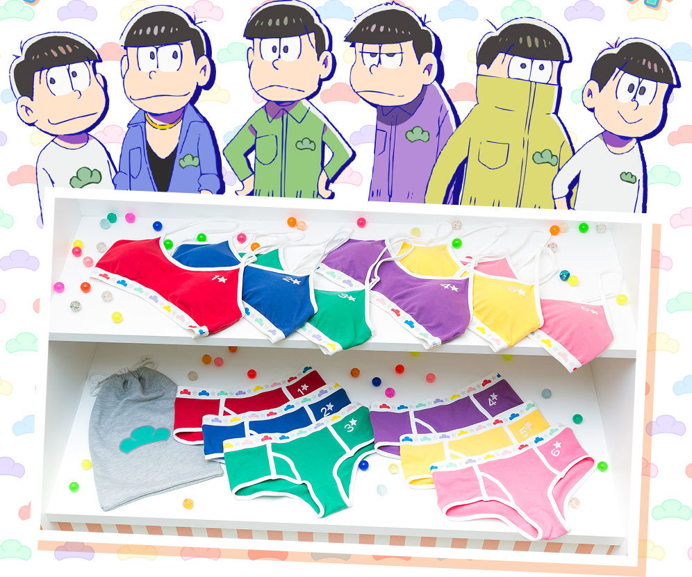 Supergroupies限定 大人気 おそ松さん ノンワイヤーブラ ガールズブリーフセットとチョーカーのコラボアイテムが登場 オタクサテライト 関西風味 Supergroupies限定 大人気 おそ松さん ノンワイヤーブラ ガールズブリーフセットとチョーカーのコラボアイテムが登場 オタクサテライト 関西風味