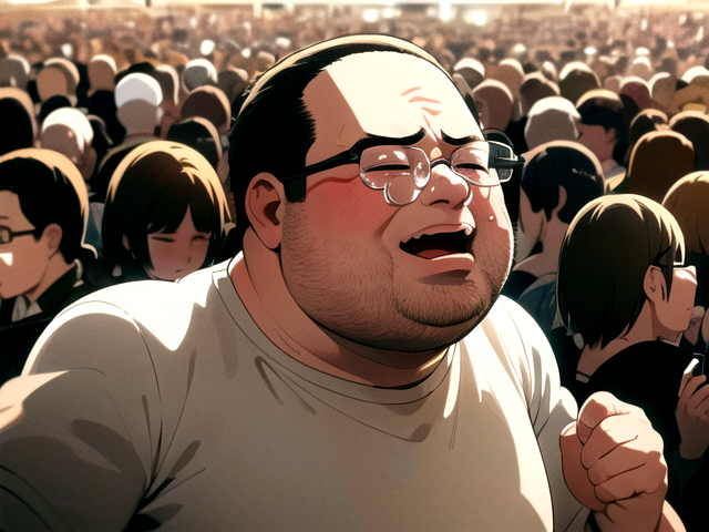 泣くオタク2