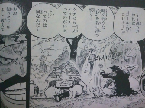 ワンピース”D”意志