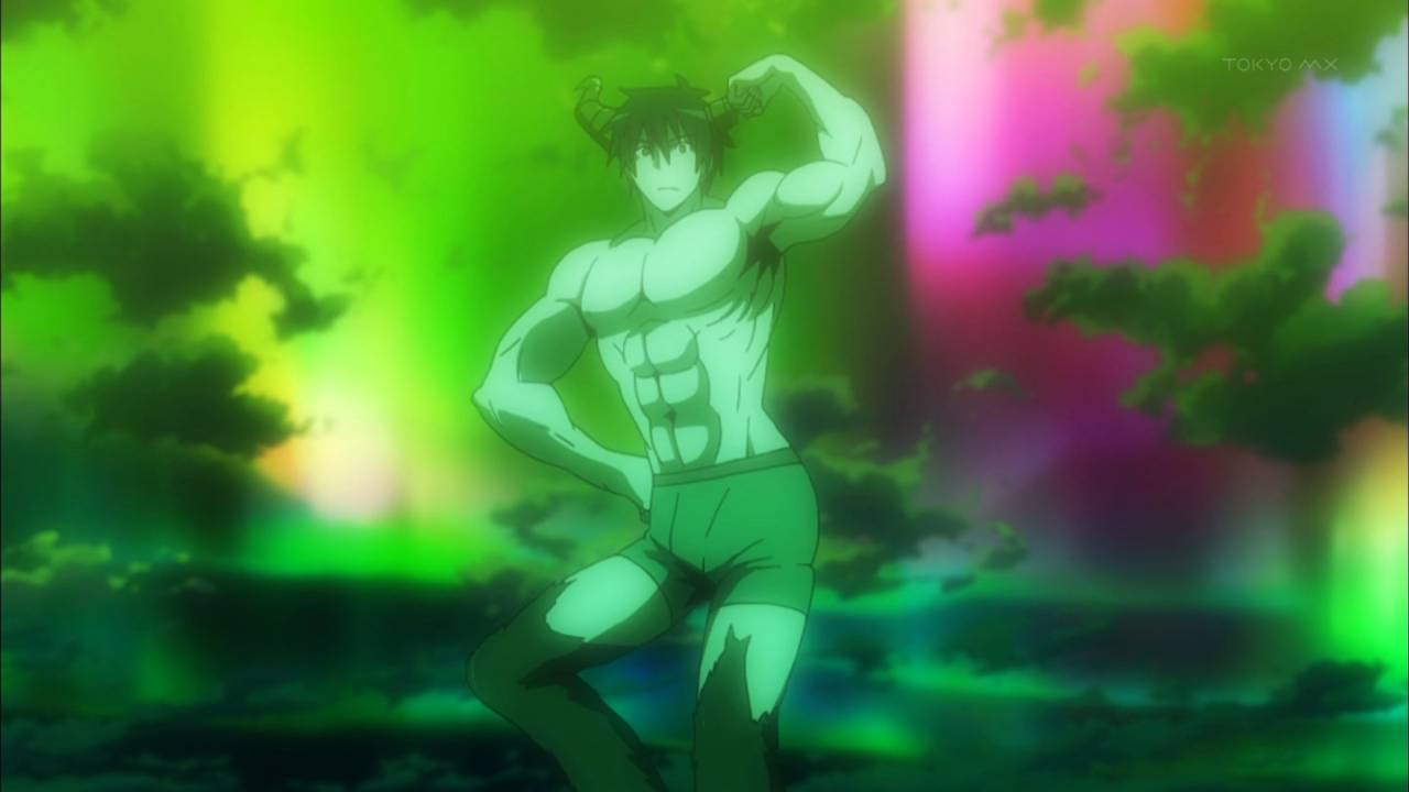 はたらく魔王さま 12話感想 シリアスとギャグのバランスがいいバトル回 パンツ一丁の魔王ｗｗｗ 萌えオタニュース速報