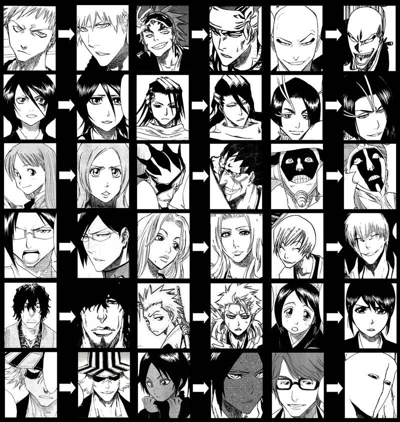Bleach 絵柄の変化まとめ 特に愛染さんは激しいな 萌えオタニュース速報 Bleach 絵柄の変化まとめ 特に愛染さんは激しいな 萌えオタニュース速報
