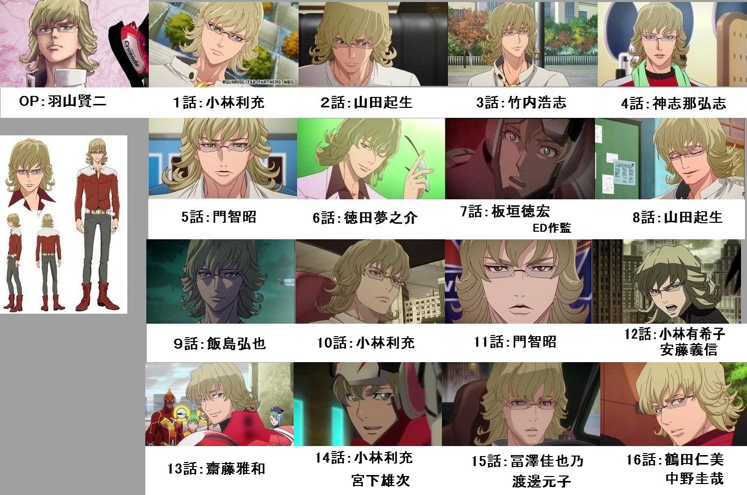 Tiger Bunny バニーと虎徹の作画監督比較 イケメンカットはこれだ 萌えオタニュース速報 Tiger Bunny バニーと虎徹の作画監督比較 イケメンカットはこれだ 萌えオタニュース速報