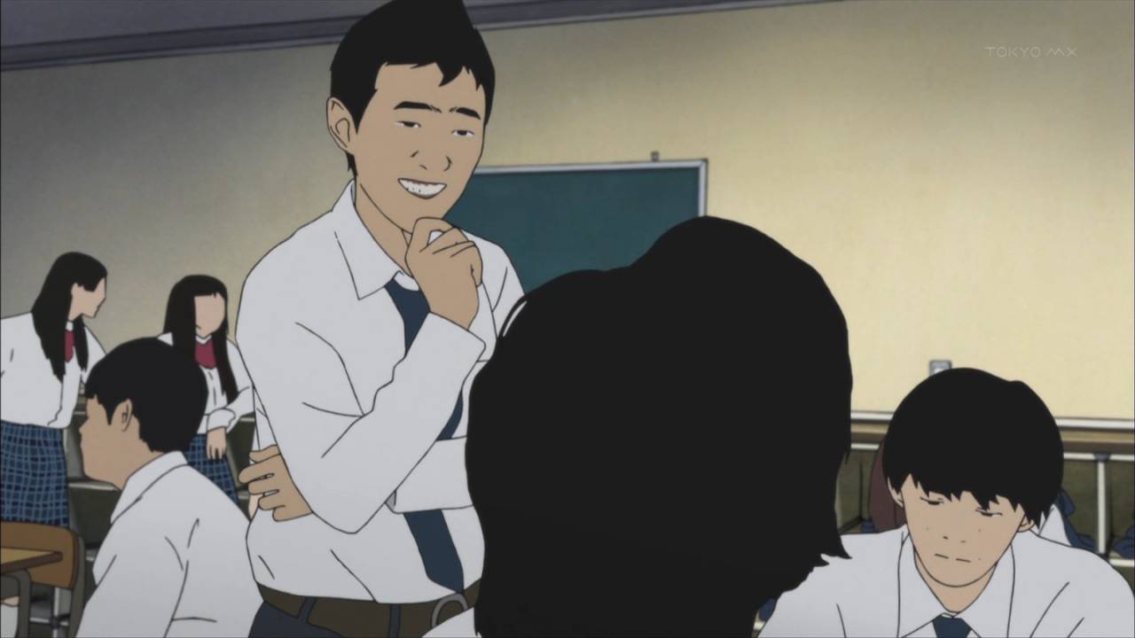 悪の華 1話感想 ロトスコープ技法で作られた挑戦的なアニメ Ed怖い 萌えオタニュース速報