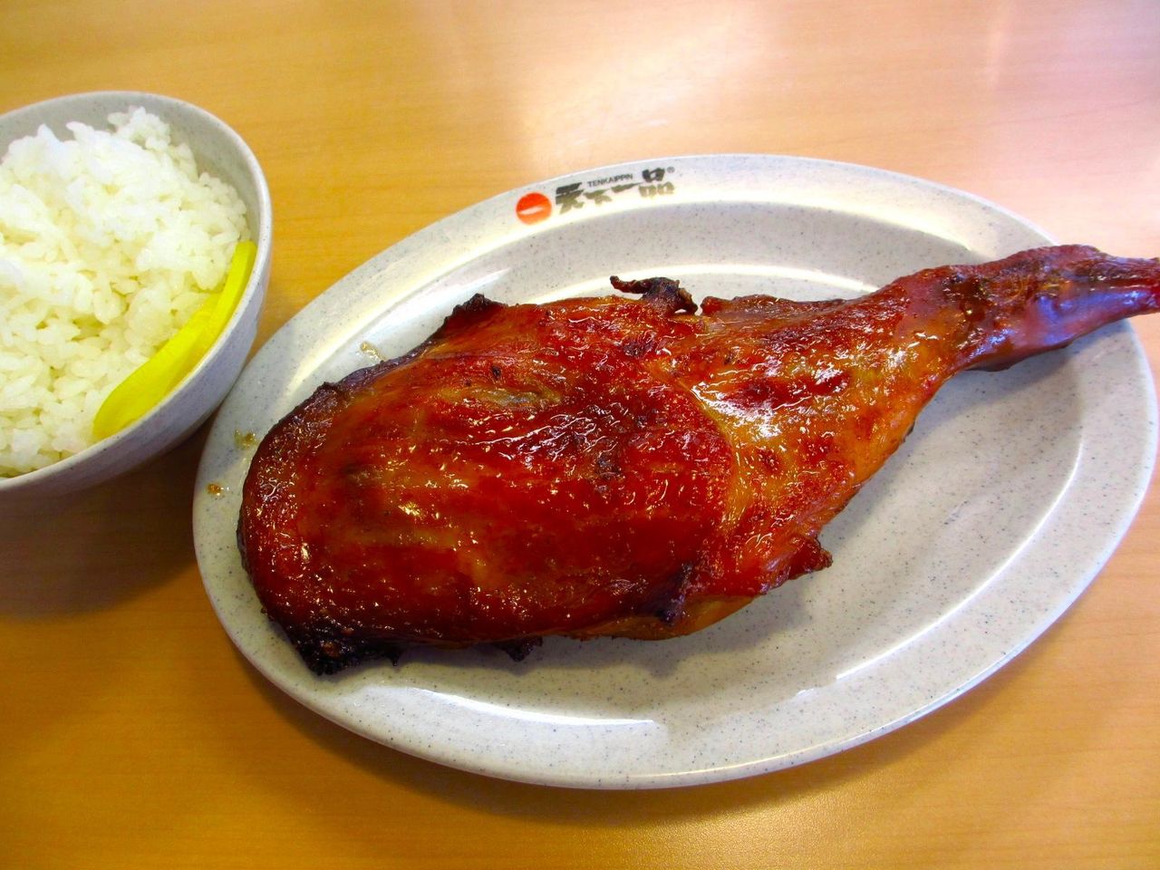 もも焼き定食 ＠天下一品九条店 : O'TAQE's Workshop Blog ver.