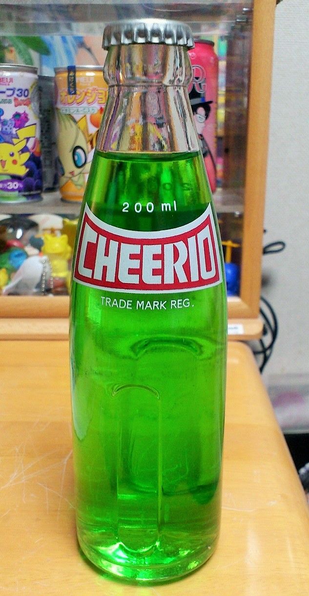 三十路オタクの世界 チェリオ 0ml メロンソーダ味 瓶ジュース レトロ 駄菓子屋 三十路オタクの世界 チェリオ 0ml メロンソーダ味 瓶ジュース レトロ 駄菓子屋