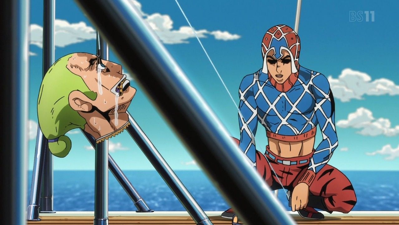 三十路オタクの世界 ジョジョの奇妙な冒険 第5部 黄金の風 第7話 感想