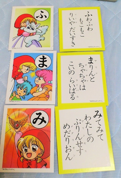 三十路オタクの世界 赤ずきんチャチャ 大判かるた