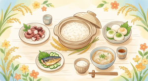 半夏生の食べ物たち