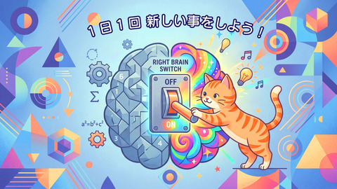 20260916_一日一回新しい事をする!