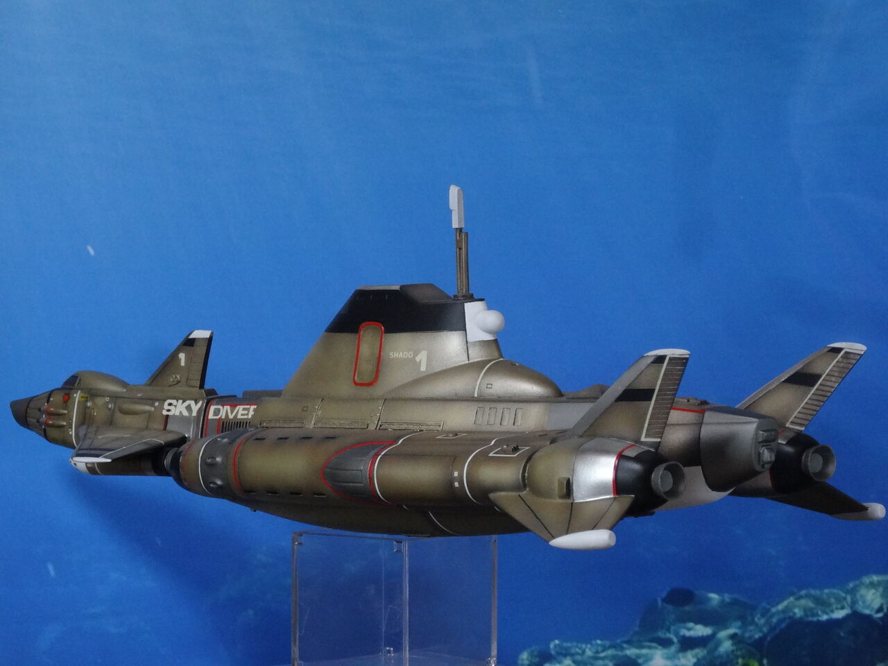 スカイダイバー～謎の円盤UFO～ 1／72モデル製作記（2作目