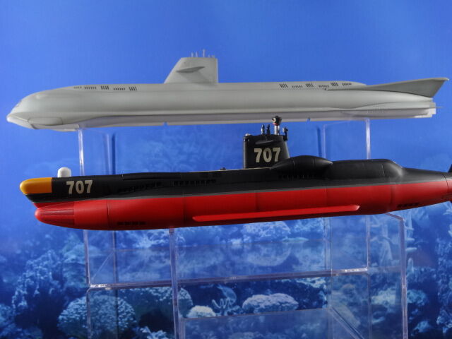 SF潜水艦 1／350モデル共演 : ミドリ科学商店～1960年代