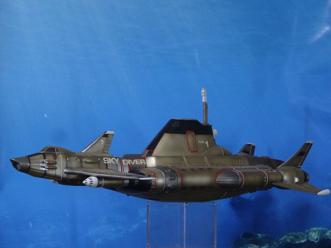スカイダイバー~謎の円盤UFO~ 1/72モデル製作記(2作目 スカイダイバー~謎の円盤UFO~ 1/72モデル製作記(2作目