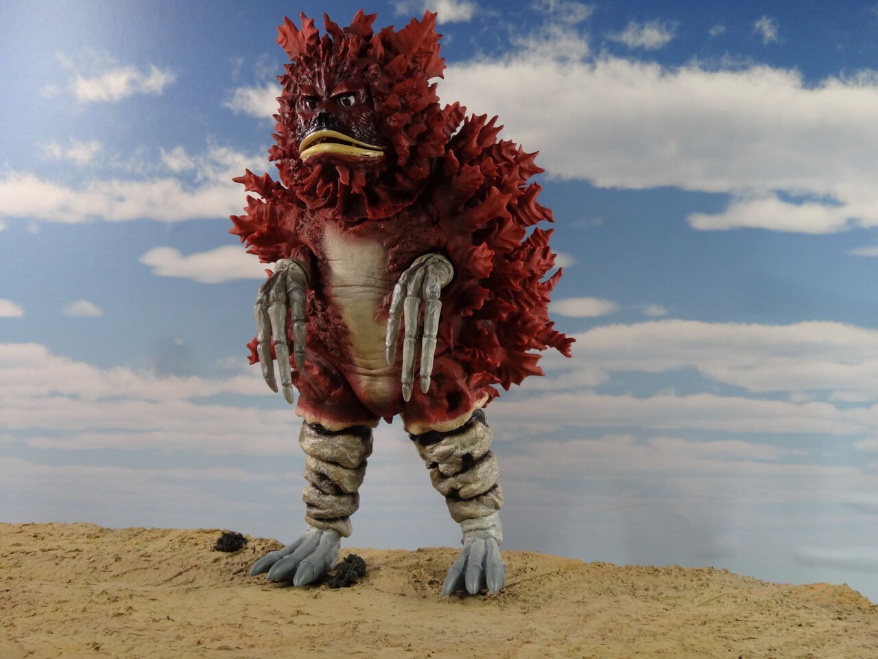 ガラモン～ウルトラQ～ 30cmサイズ彩色済み完成品 : ミドリ