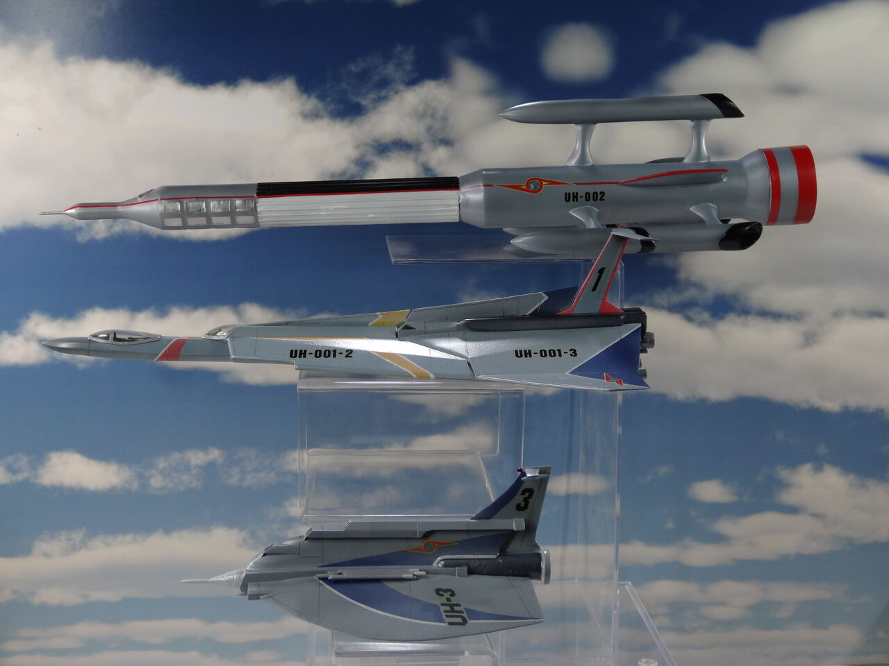 ウルトラホーク1号＆2号＆3号 1／144モデル製作記④ホーク2号