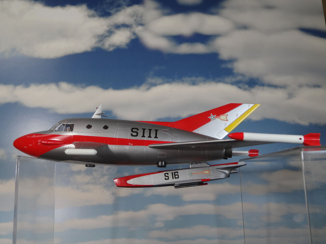 ジェットビートルSⅠⅠⅠ号機＋特殊潜航艇S16号 1／72モデル製作記