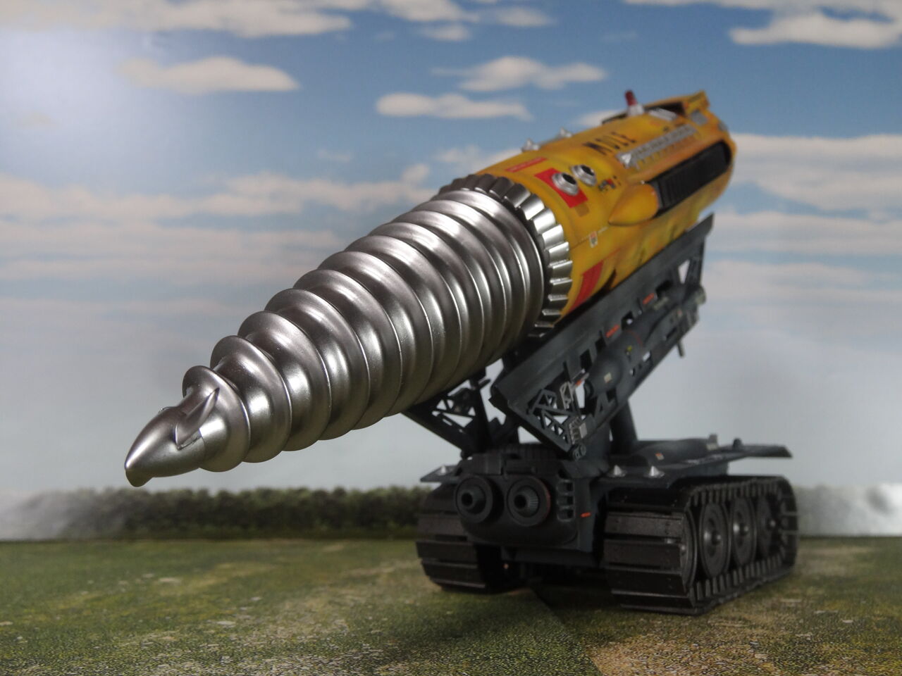 ジェットモグラ2番機 1／72モデル製作記 : ミドリ科学商店