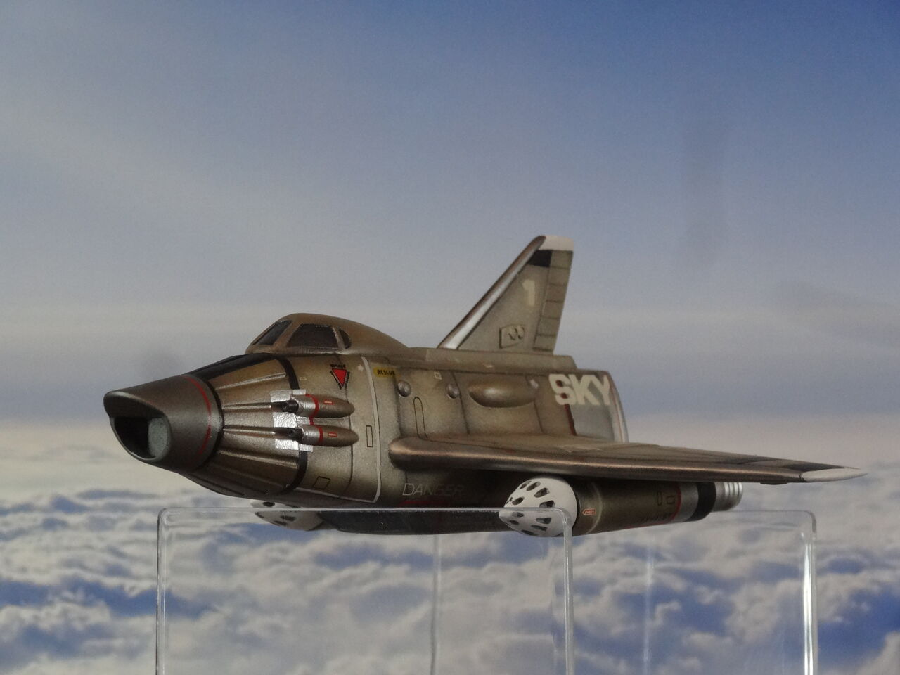 スカイダイバー~謎の円盤UFO~ 1/72モデル製作記(2作目 スカイダイバー~謎の円盤UFO~ 1/72モデル製作記(2作目