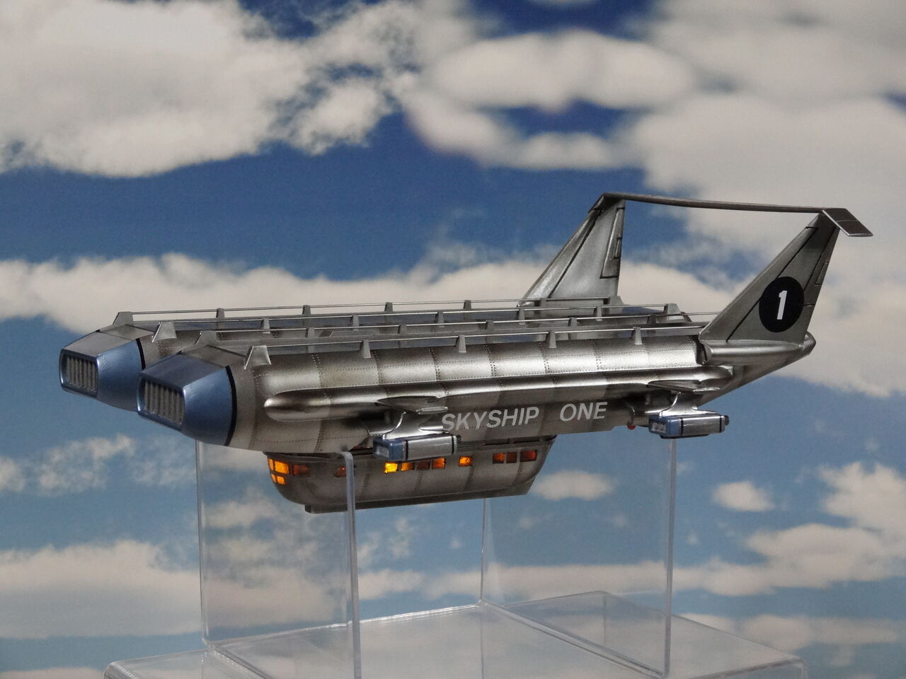 スカイシップ1~サンダーバード6号~ 1/350モデル製作記 スカイシップ1~サンダーバード6号~ 1/350モデル製作記