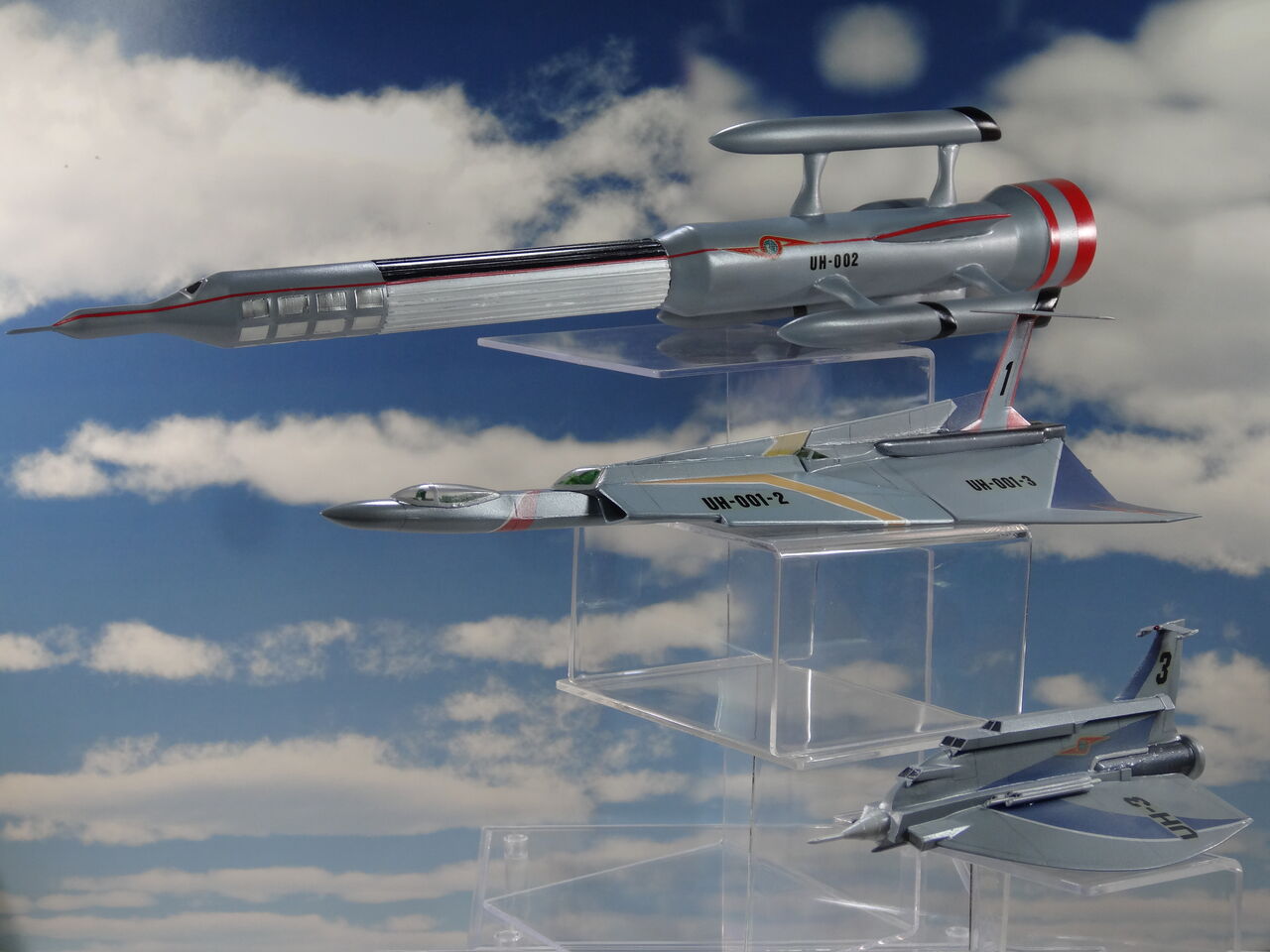 ウルトラホーク1号＆2号＆3号 1／144モデル製作記④ホーク2号