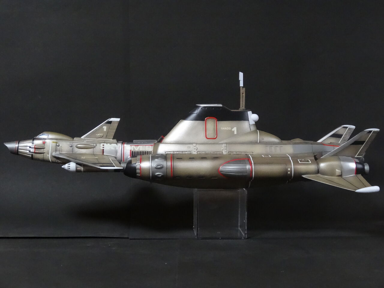 MODEL REX 1/72 SKYDIVER レジンキット謎の円盤UFO スカイダイバー～謎の円盤UFO～ 1／72モデル製作記（2作目