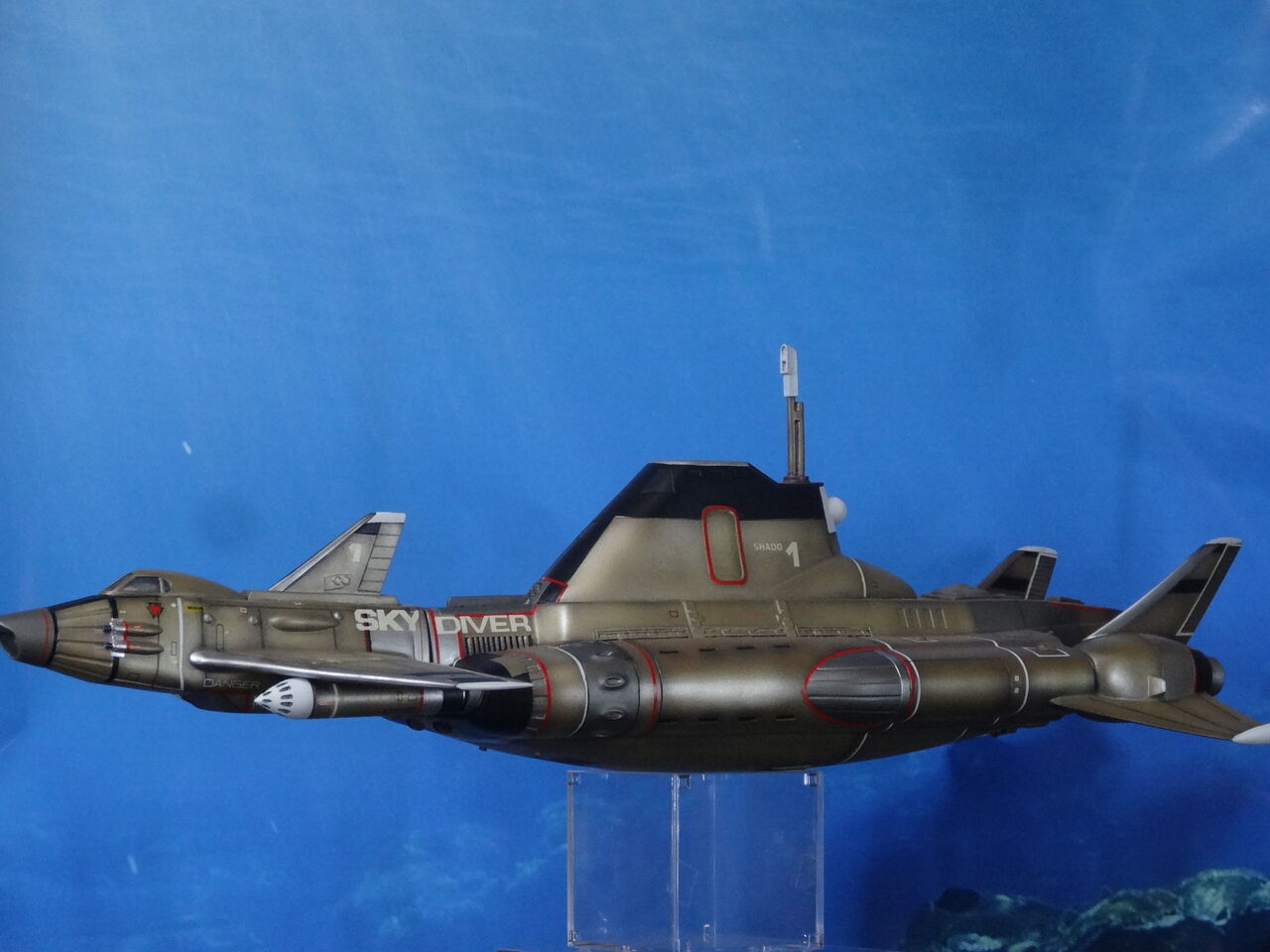 スカイダイバー~謎の円盤UFO~ 1/72モデル製作記(2作目 スカイダイバー~謎の円盤UFO~ 1/72モデル製作記(2作目