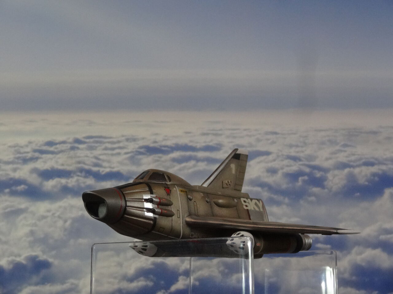 スカイダイバー~謎の円盤UFO~ 1/72モデル製作記(2作目 スカイダイバー~謎の円盤UFO~ 1/72モデル製作記(2作目