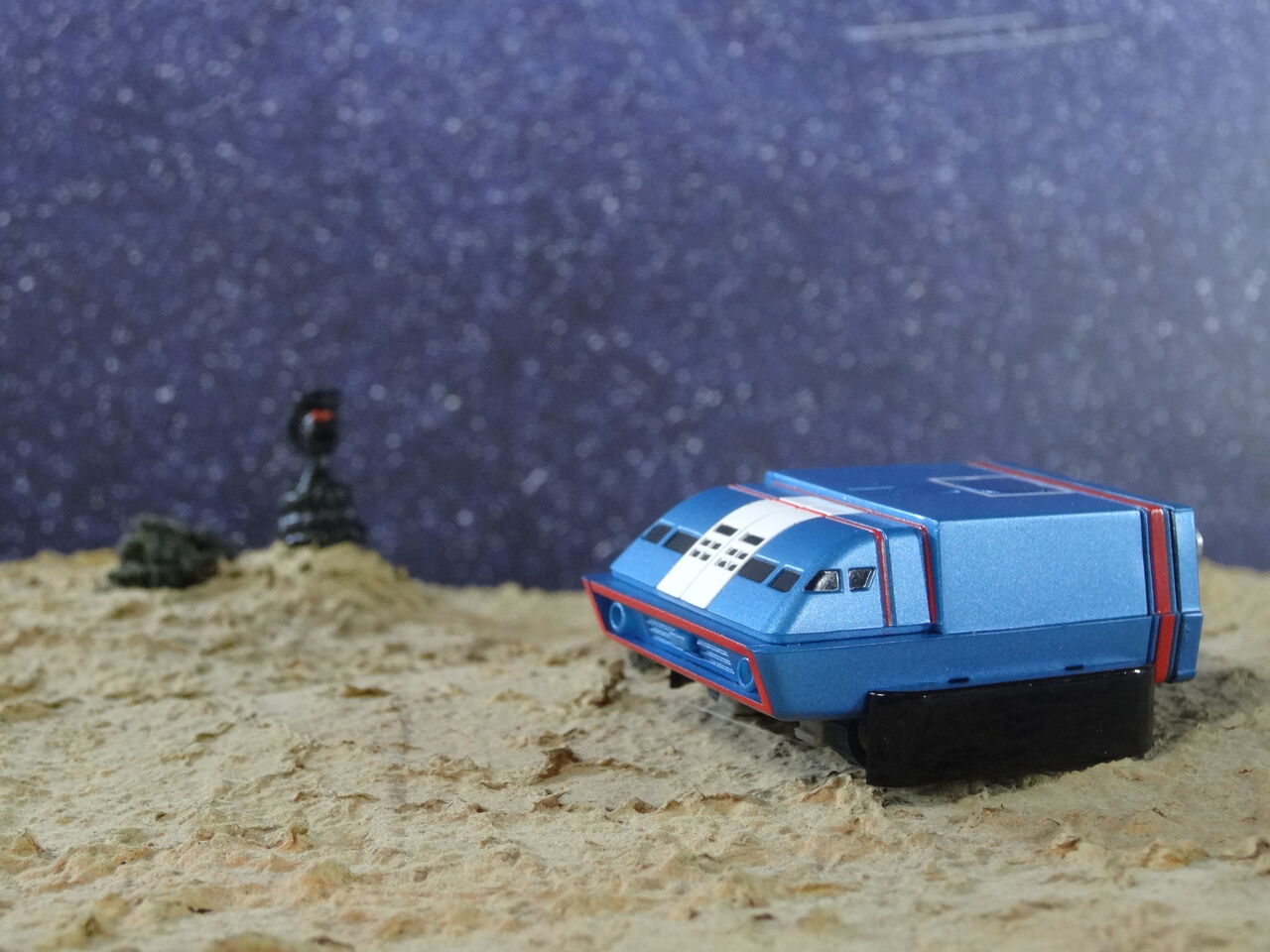 ZEROーX号 1／1000モデル彩色済み完成品 : ミドリ科学商店