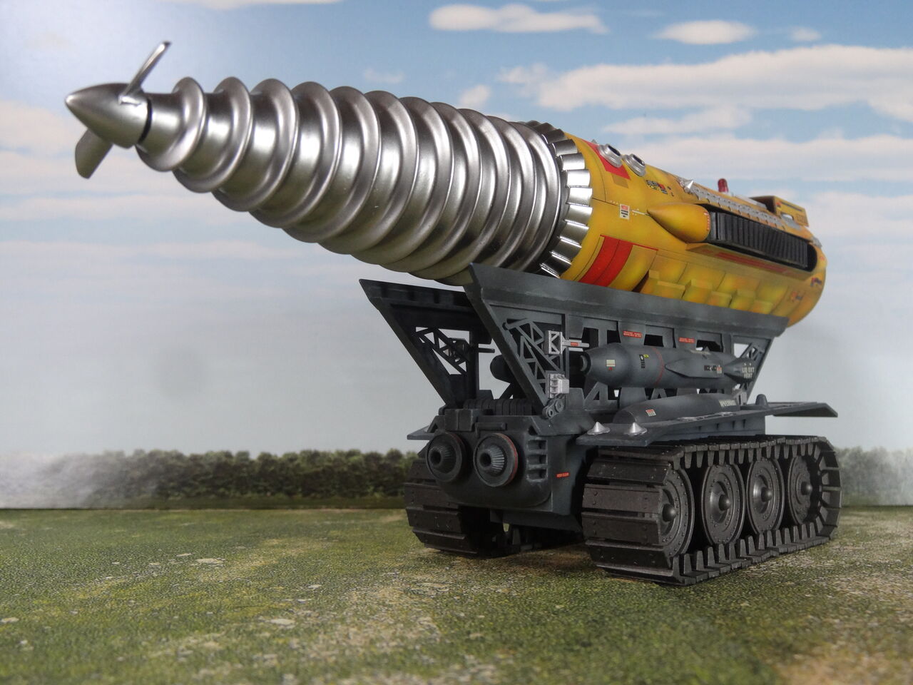 ジェットモグラ2番機 1／72モデル製作記 : ミドリ科学商店