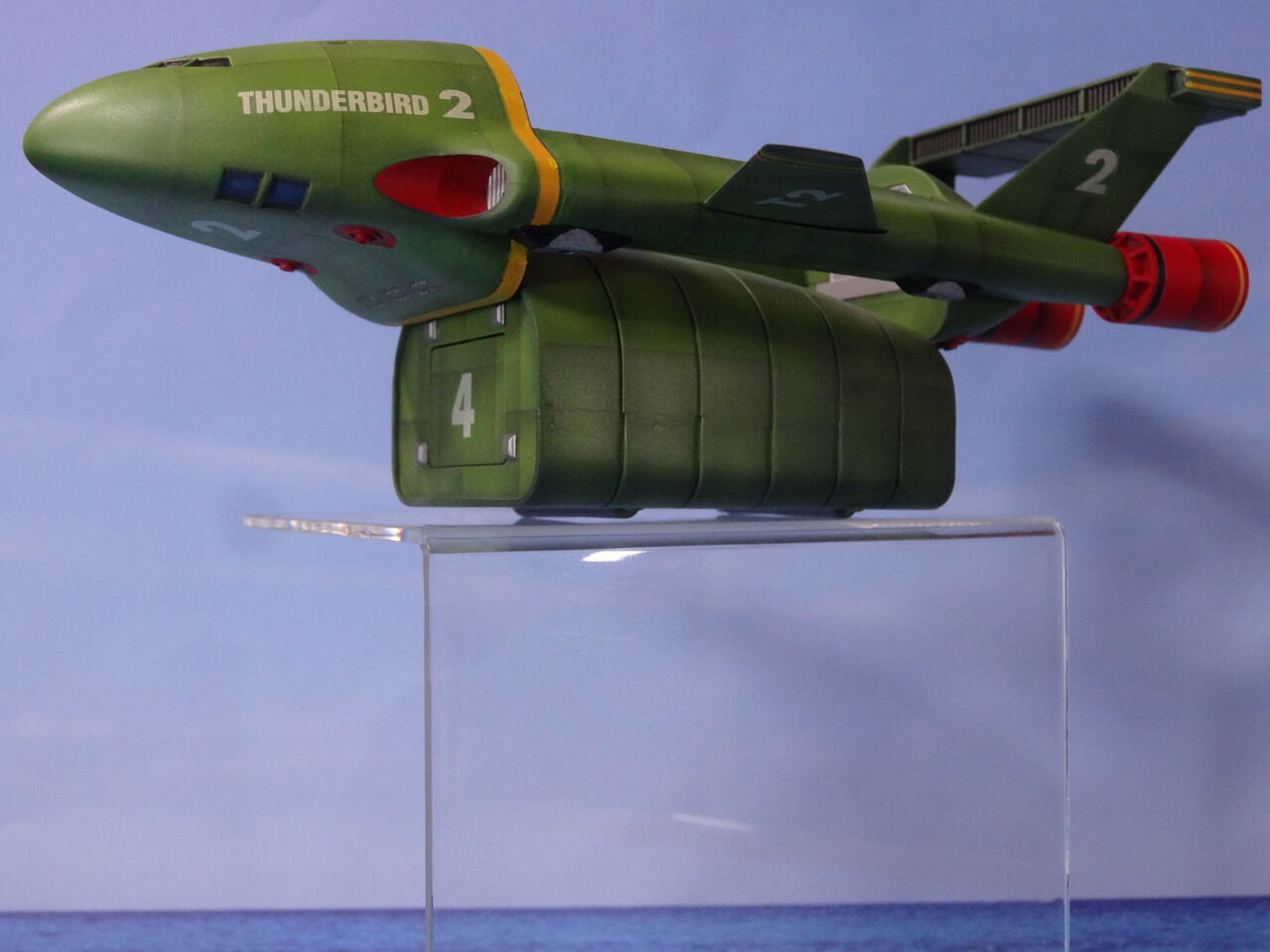 アオシマ 1/350 サンダーバード原子力旅客機ファイアーフラッシュ号 未