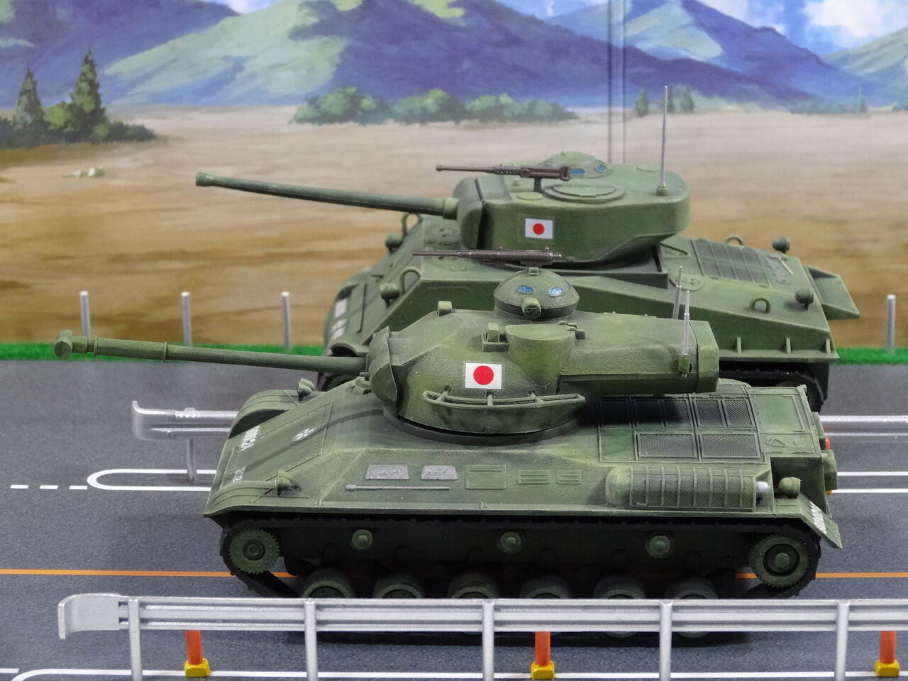 自衛隊 61式か74式のベリスコープ 自衛隊61式か74式のベリスコープ