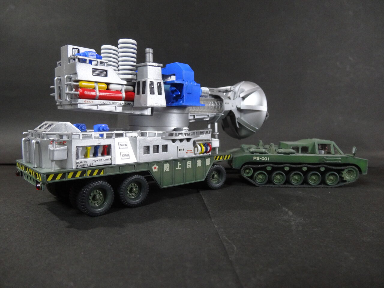 66式メーサー殺獣砲車～サンダ対ガイラ～ 1／87モデル製作記